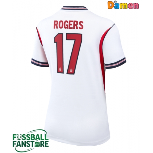 England Morgan Rogers #17 Replik Heimtrikot Damen WM 2026 Kurzarm